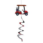 In The Breeze 5163 Golf Cart Theme Twister-Outdoor Garden Décor