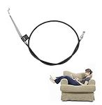 1 Pcs Replacement Metal Recliner Cable,Sofa Recliner Cable Metal Recliner Replacement Recliner Chair,Universal Recliner Cable Pull Handle Replacement Parts for Chair Reclining Sofa Armchair Recliner