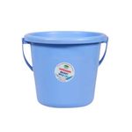 Samruddhi Plain Solid Design & Unbreakable Strong Plastic Bathroom Bucket Capacity 5 LTR Color - Blue