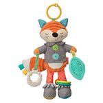 Infantino 316311 Fox, sensory, baby activity toy, multicoloured