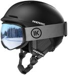 InnerKing Snowboard Helmet Set with
