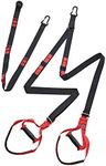 Fitness Mad Suspension Training System | Sling Trainer with Door Anchor | Suspension Trainer for Strength Training & Body Weight Resistance | Full-Body Training – Workout Anywhere