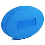 5BILLION Stability Trainer Pad, Foam Balance Exercise Pad & Balance Board - Oval Gym Exercise Mat & Foam Balance Trainer for Therapy, Yoga, Dancing Balance Training, Pilates and Core Balance (Blue)