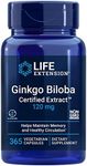 Life Extension Ginkgo Biloba 120mg 365 Capsules