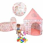 3-Piece Play Tent Set for Toddlers 
