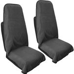 2 Pcs Waterproof Car Seat Cover Towel Seat Covers for Cars Non Slip Car Seat Cover for Gym Swimming Surfing Running Hiking Car Seat Towel Protector Fit for Most Cars Trucks SUV Van Car Seat Protector