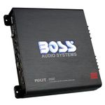 BOSS Audio R4002 Riot 800-Watt Full Range, Class A/B 2 to 8 Ohm Stable 2 Channel Amplifier, Black