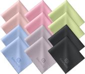 SmoTecQ 12 Pack Microfibre Glasses 