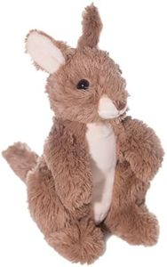 Wild Republic Hug'ems Kangaroo, Plush, Stuffed Animal, Plush Toy, Gifts for Kids, 7 Inches