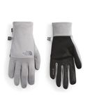 THE NORTH FACE Etip Fleece Recycled Gloves | Touchscreen Compatiable Gear for Men & Women, TNF Medium Grey Heather, X-Small