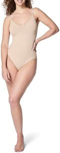 SPANX SPANXsculpt Power Series Thong Bodysuit, Soft Nude, S
