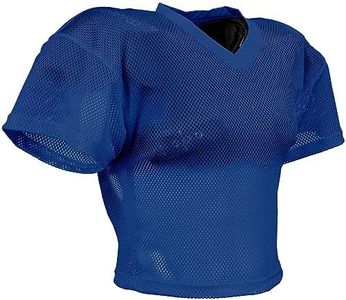 CHAMPRO Men's Standard Shuffle Adult Football Practice Jersey, Royal