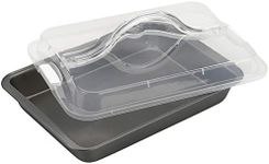 GoodCook Bake-N-Take Nonstick Steel Baking Pan with Lid, 9" x 13"