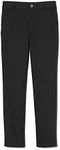 French Toast Girls' Pull-On Twill Pant, School Uniform Black, 5