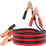 CARTEEO Car Heavy Duty Auto Jumper Cable Battery Booster Wire Clamp with Alligator Wire Emergency Car Battery Charging Booster Cables for car Truck Battery Chargers to Start for Engine (1500AMP)