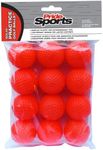 PrideSports PAOB5612 Orange Solid Practice Balls