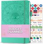 Legend Budget Planner – Financial Organizer Book. Money Account & Expense Tracker Notebook Journal for Household Monthly Budgeting (Mint Green)