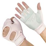 COFIT Weight Lifting Gloves for Men and Women, Breathable Anti-Slip Workout Gloves with Wrist Support and Palm Protection for Gym & Strength Training - Pink M