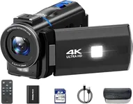 CAMWORLD Video Camera Camcorder 4K 