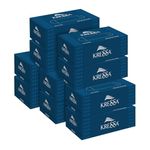 Kressa 2 Ply Facial Tissue, Compact face Tissue Box, 100 Pulls Per Box, 100% Natural Virgin Paper, Ultra Soft, (Pack Of 10)