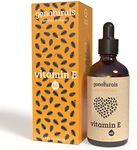 GONATURALS Pure Vitamin E Oil for Skin - Organic Vitamin E Oil for Face: Ideal for Scars, Blemishes & A Great Face Moisturiser - Natural & Cold Pressed Vitamin E Oil for Hair - Vit E Oil, 50ml