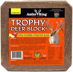 Trophy Deer Block, 20 lb Apple Flavored Year Round Deer Attractant Block, Highly Palatable with Strong Apple Aroma