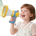 Voice Changer for Kids, Megaphone Toy with 3 Sound Effects Recorder and Music, Voice Changing Device for Boys & Girls Ages 3+ Years Old, Outdoor Toys Birthday Gift Ideas for Kid