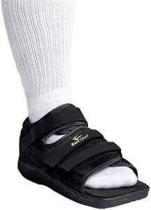 Brace Direct Post Op Recovery Shoe - Adjustable Medical Walking Shoe for Post Surgery or Operation Support, Broken Foot or Toe, Stress Fractures, Bunions, or Hammer Toe for Left or Right Foot