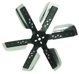 Derale 17019 Heavy Duty Fan Blade Series 1000 19" Stainless Steel Flex Fan Standard Rotation