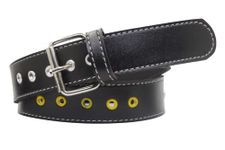 Toolight Kids belt | Belt For Boys & Girls | Black belt for Boys & Girls Upto 6 years | Boys & Girls Belt for 2 3 4 5 6 years | Adjustable Belt For Kids. (Fit upto 24 inch) Black.