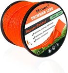 efrozen Weed Eater Line, Commercial Square Twist .105" Diameter x 302' String Trimmer Line in Spool,Premium Nylon Universal Replacement Weed Wacker String, Orange