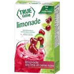 True Lime Black Cherry Lemonade Water Enhancer Drink Mix, Low-Calorie Powdered Drink Mix,Water Flavor Packets with Stevia (10 Packets)