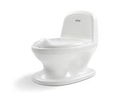Nuby My Real Potty - Potty Training Toilet with Life-Like Flush Button & Sound | Easy to Clean | Splash Guard | Anti-Slip Base