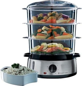 Russell Hobbs 19270-56 Food Steamer Cook@home-19270-56, Silver