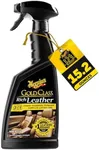 Meguiar's Gold Class Rich Leather Cleaner and Conditioner 3-in-1 Spray, Non-Greasy Car Leather Cleaner and Conditioner Treatment with Advanced UV Protection, 15.2 Oz Spray Bottle