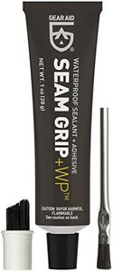 Gear Aid Seam Grip WP Waterproof Sealant and Adhesive for Tents and Outdoor Fabric, Clear, 1 oz