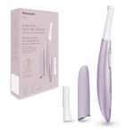 Panasonic ES-WF71-V503 Eyebrow & Facial Hair Trimmer for Women, Eyebrow Shaper, Flexible Head, Hypoallergenic Stainless Steel, AAA Battery Operated, Light Purple