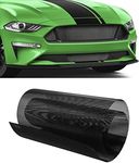 ESEWALAS Universal 40"x13" Car Grill Mesh,Black Painted Aluminum Alloy Grille Mesh Roll,Fit for Bumper,Hood Vent,Vehicle Opening. (Black, 3x6mm Rhombus)