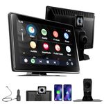 Lifelong 9-Inch Car Display Screen with in-Built Dashcam| Wireless carplay and Android Auto | Car infotainment System | Car Stereo | Music System with Bluetooth & Voice Control | Easy Installation