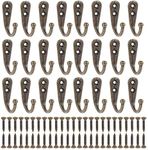 24 Pieces Coat Hooks, Wall Mounted 