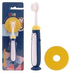 FunBlast Kids Toothbrush Cute Microfiber Soft Tooth Brush, Extra Soft Bristles Toothbrush For 3-6 Years Old Children, Manual Toothbrush For Kids, Boys And Girls - 1 Pcs - Multicolour