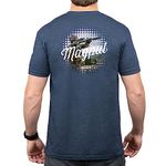 Magpul CVC Crew Neck Short Sleeve T-Shirt for Men, On Target Indigo Heather, Large