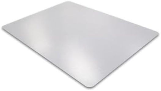 Floortex Ultimat Polycarbonate Anti-Slip Mat for Hard Floors Rectangular 48 x 53 Inches Clear