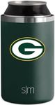 Simple Modern Officially Licensed NFL Green Bay Packers Gifts for Men, Women, Dads, Fathers Day | Insulated Ranger Can Cooler for Standard 12oz Cans - Beer, Seltzer, and Soda