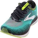 Brooks Men's Running Shoes, Multicolour Black Teal Nightlife 025, US 7.5