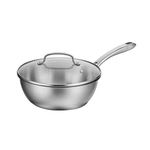 Cuisinart Sauce Pan with Lid by Cuisinart, 3 Quart Chef's Pan, Stainless Steel, 8335-24