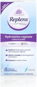 REPLENS - Gel Hydratant Vaginal pour Sécheresse Intime, Sans Parfum ni Hormones, Lot de 8 Unidoses