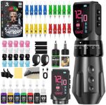 UINK T9Pro Wireless Tattoo Machine Kit 7-Stroke Pen Set
