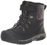 KEEN Kanibou Waterproof Snow Boots, Black/Magnet, 11 UK Child