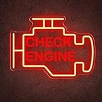 Check Engine Neon Sign, 15 * 11in G